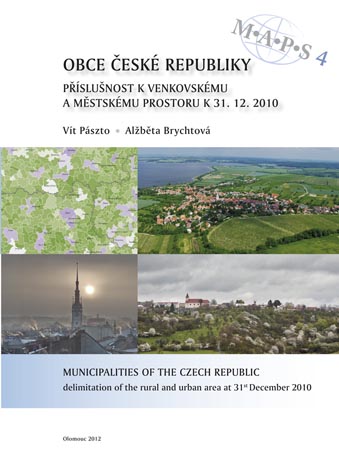 Obce České republiky – příslušnost k venkovskému a městskému prostoru k 31. 12. 2010